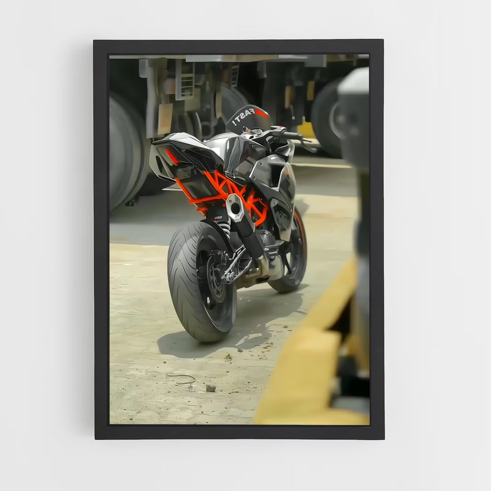 Poster Rc exceptionnel – affiche KTM Moto (vue 2)